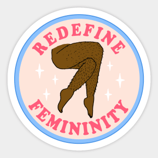 Redefine Femininity Sticker